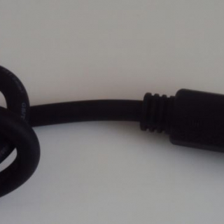 三芯1.5平方橡胶线防水母头