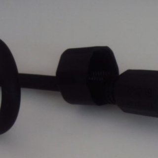 三芯橡胶线1.5平方防水公头